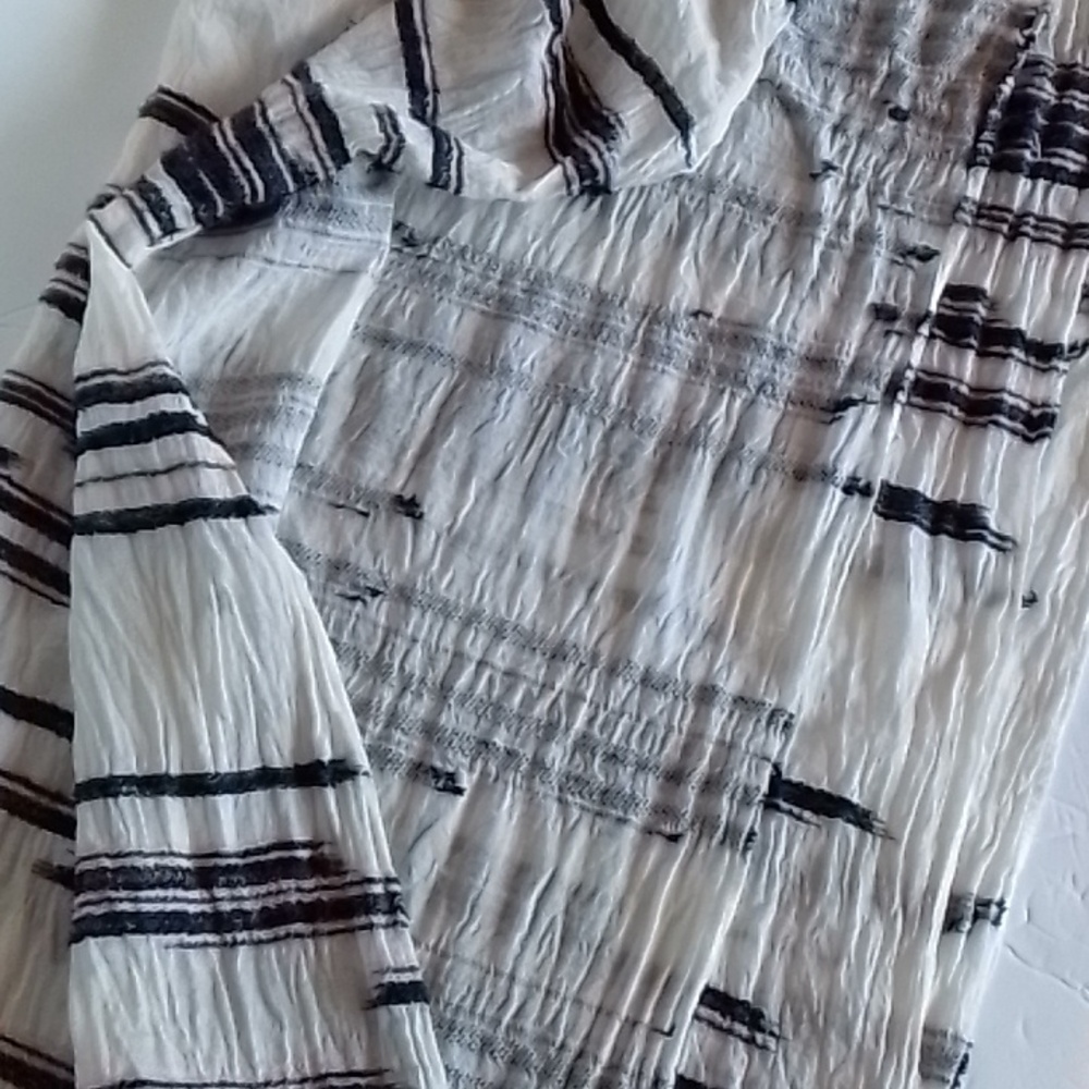 Rag & Bone Blanket Scarf With Fringe - Picture 5 of 9